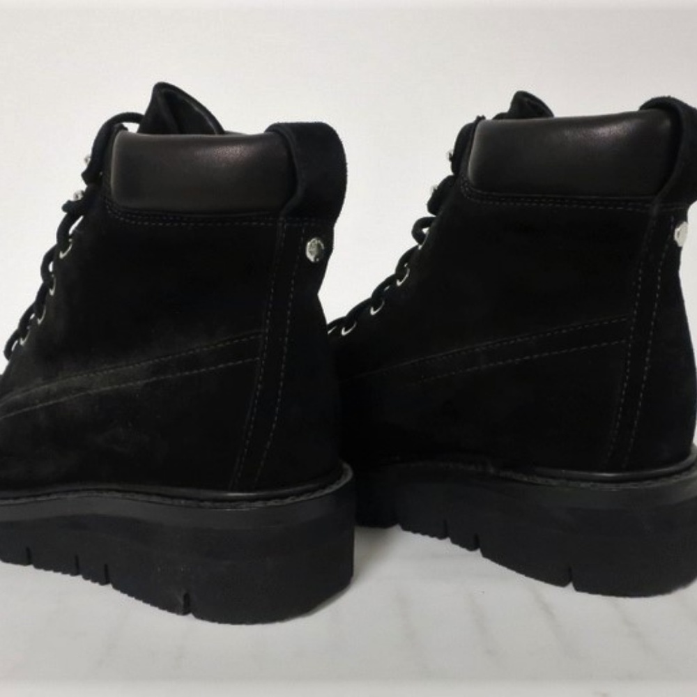 NEW Rag & Bone Hiker Boot Camden Black Suede - Picture 6 of 8